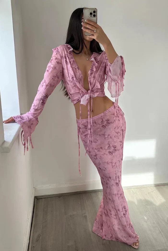 Annabelle | Maxi Skirt Set