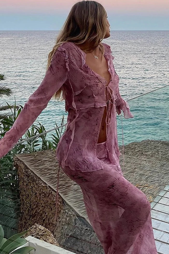 Annabelle | Maxi Skirt Set