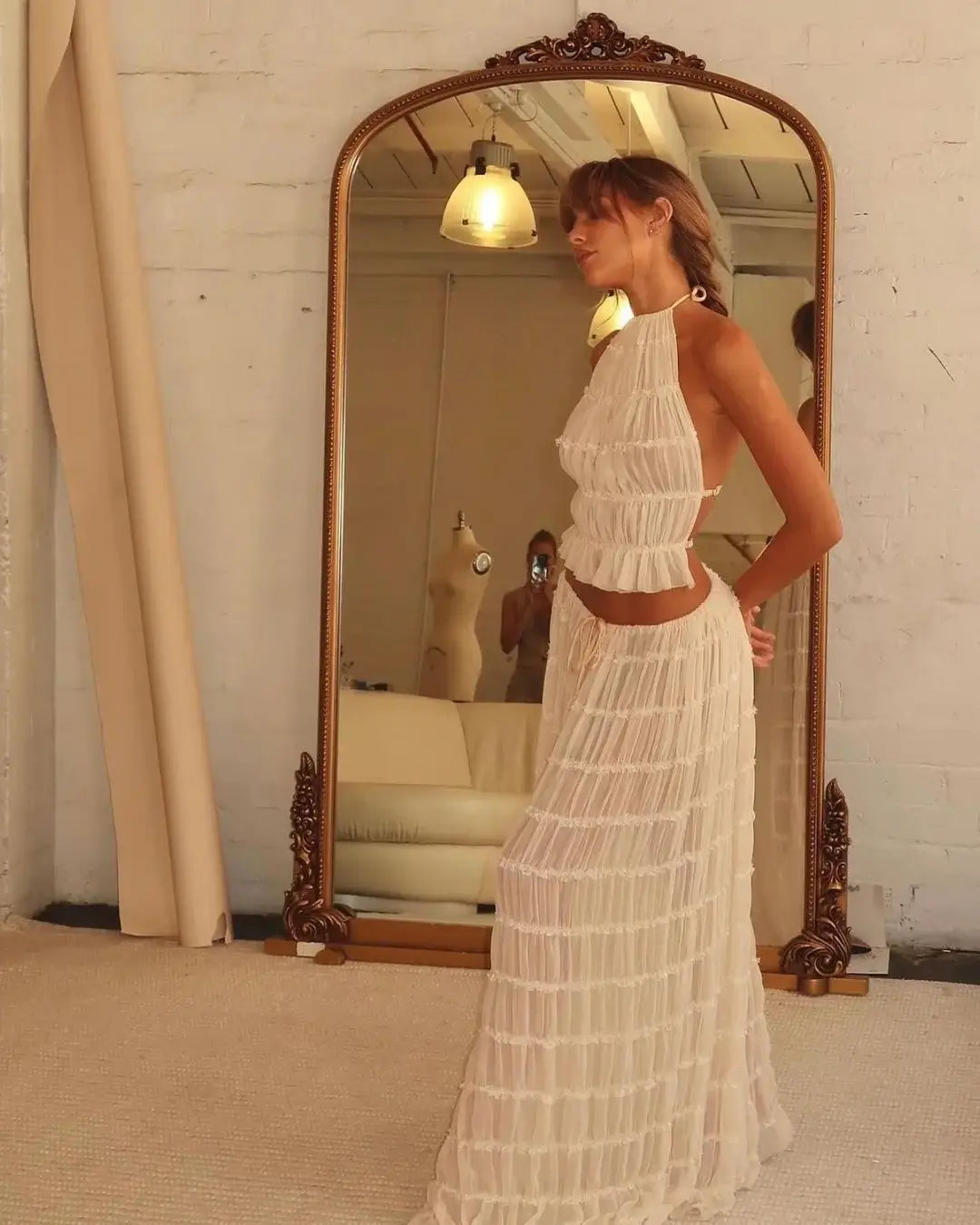 Beatrice | Boho Ruffle Set