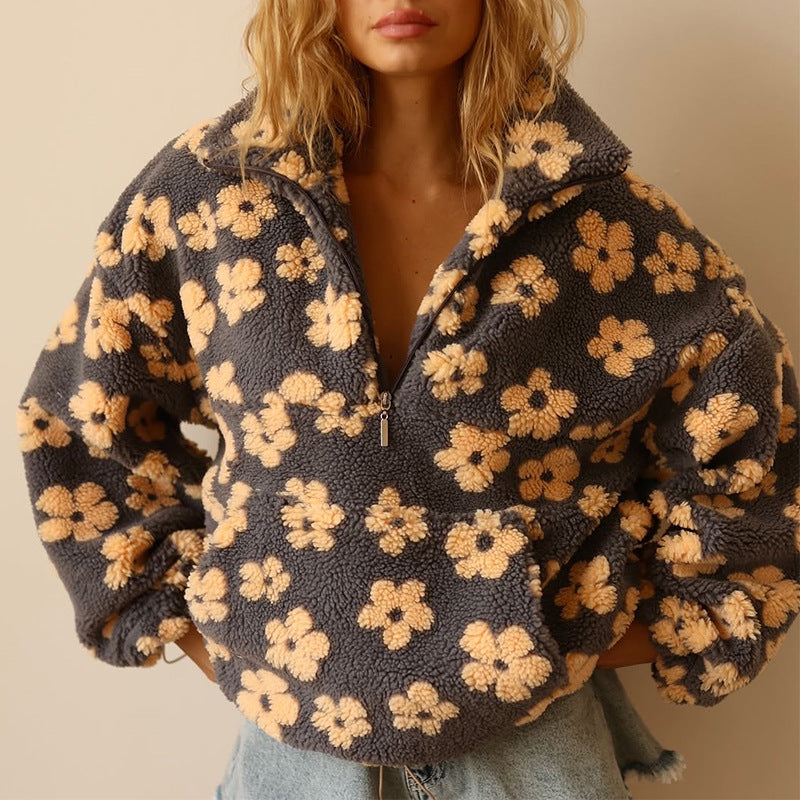 Daisy Warm Fleece Sweater