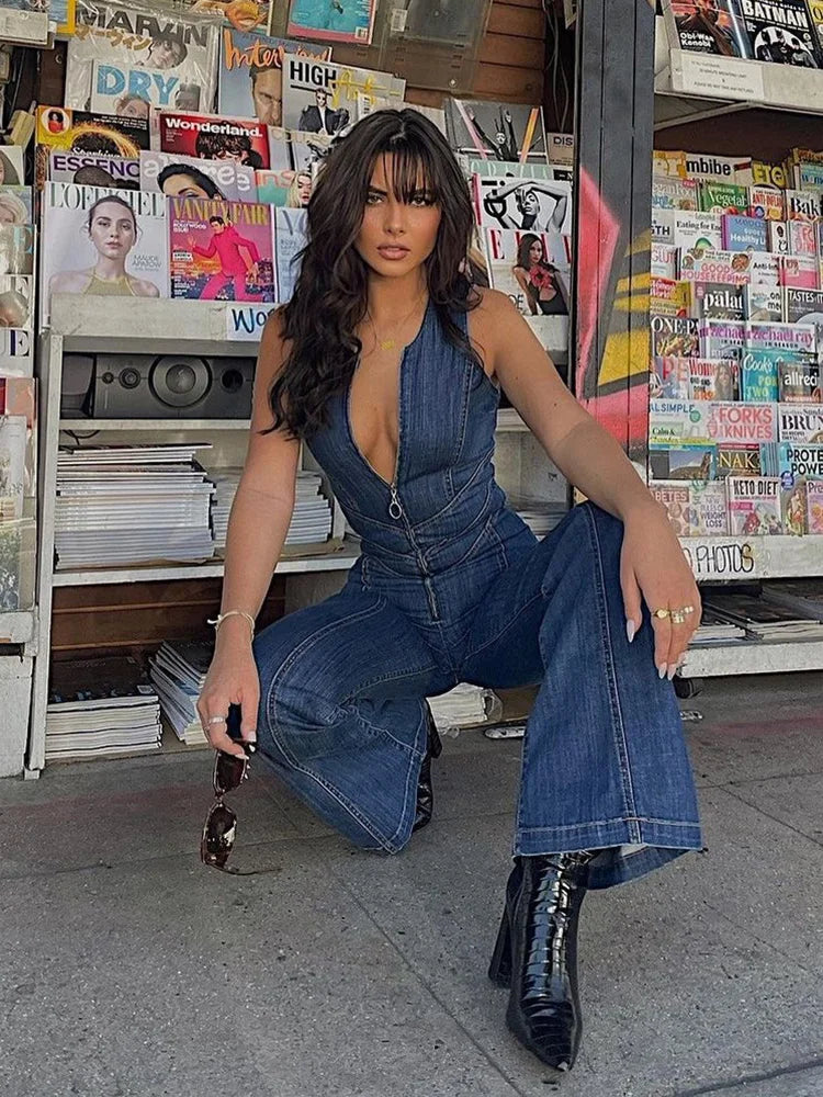 Daleyza | Denim Jumpsuit