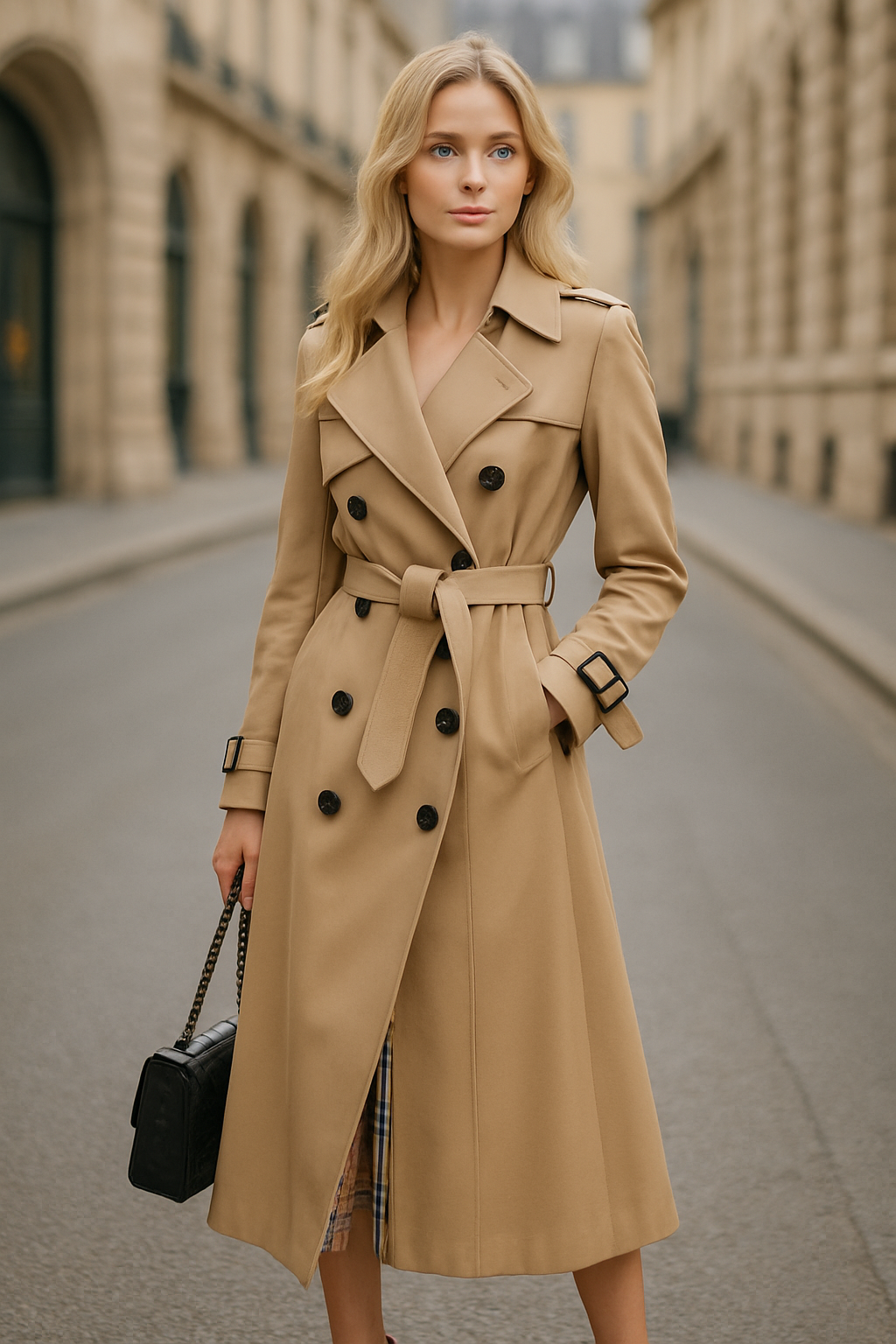 Felin, Stylish And Elegant Trenchcoat