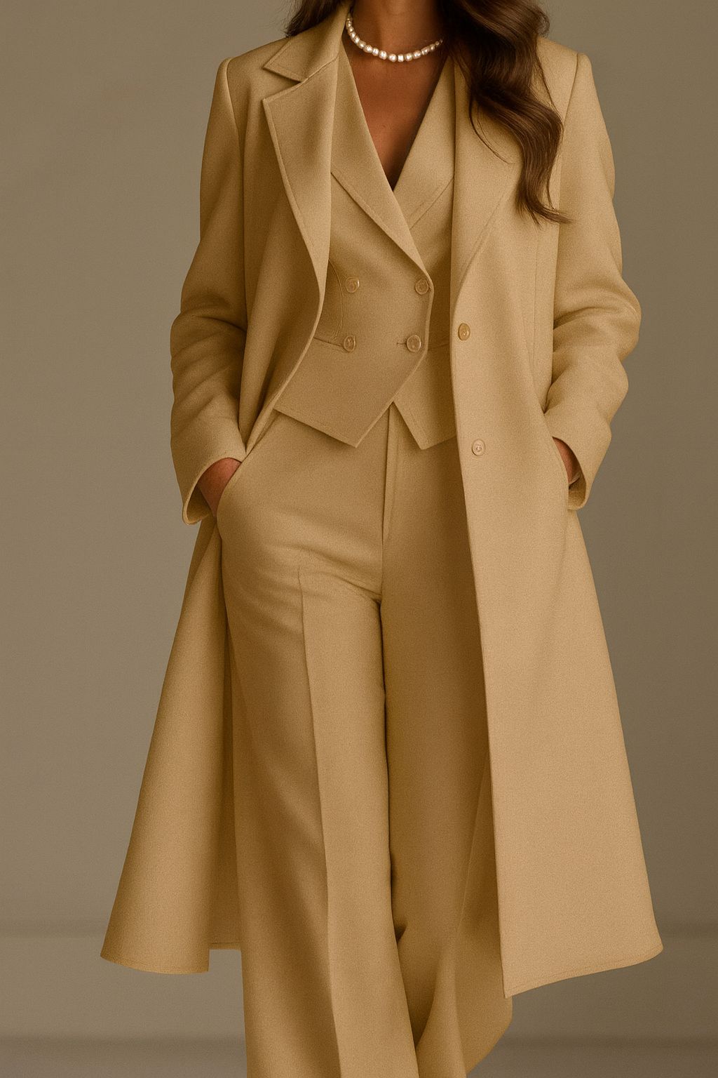 Mavi Coat + Suit Set