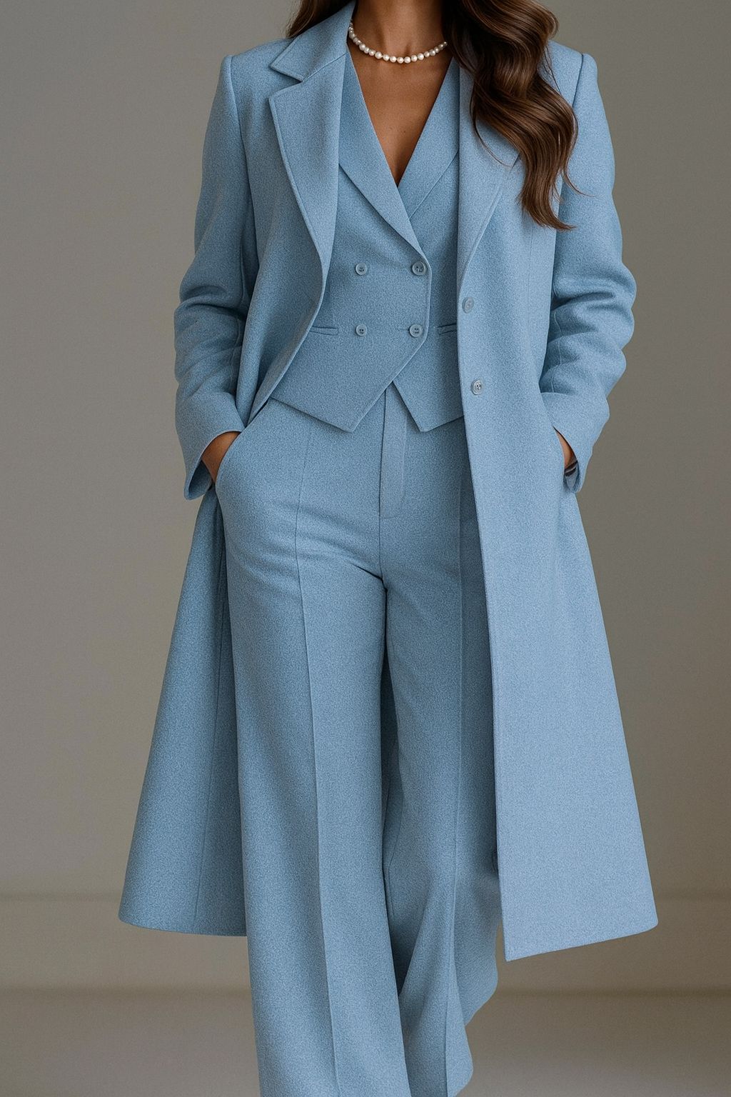 Mavi Coat + Suit Set