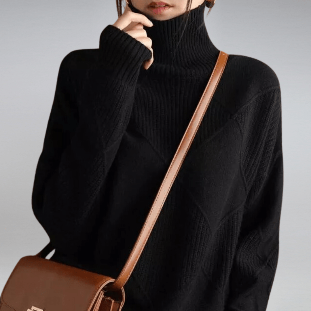 Abigail | Soft turtleneck sweater