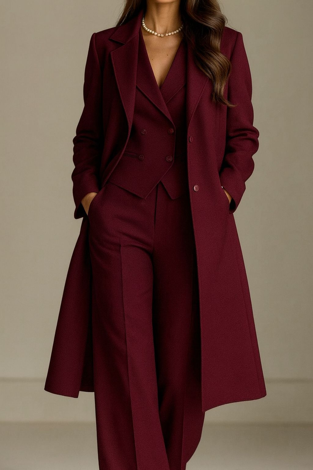 Mavi Coat + Suit Set